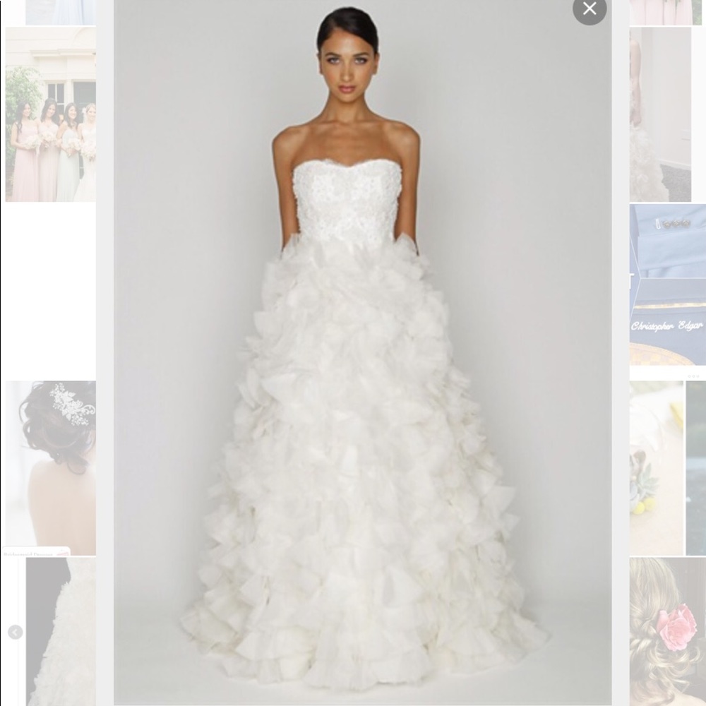 Monique Lhuillier wedding dress! Bliss 1205